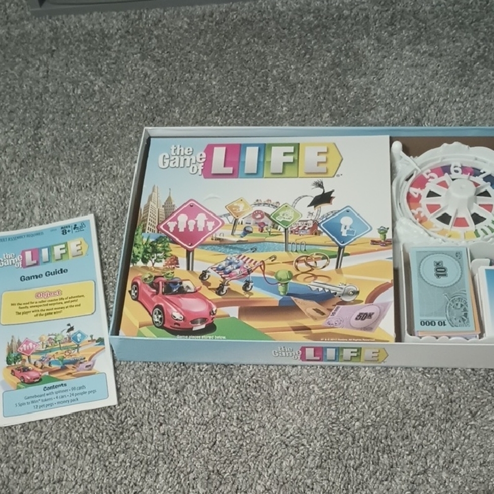 The Game of Life Board Game - Multicolor